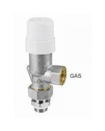 Válvula de radiador de ângulo invertido aparafusada - f 3/8' - termostatizá