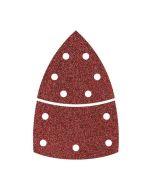 Lixas perfuradas adesivas - wolfcraft - 10 unidades - granulação 120 - larg