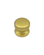 Puxador fixo, d: 70 mm, alumínio dourado polido