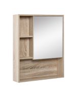 Armário de banheiro 60cm x 15cm x 76cm painel de partículas color marrón