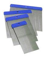 Conjunto de 4 espátulas para funileiros aço inox