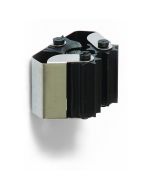 SUPORTE DE VASSOURAS 1 ROLO DE AÇO INOX ADESIVO