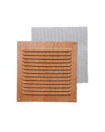 Grade com madeira de mosquiteiro 15 x 15 cm