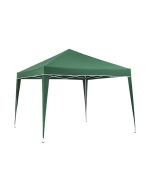 Tenda dobrável verde 2,6x3x3m