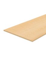 Placa de melamina Faia 4 cantos 60 x 19,5 x 1,6 cm