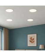 Pack 4 downlights led red 22cm 18w luz branco