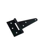 Dobradiça em T leve preta 100x2mm