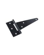 Dobradiça em T leve preta 130x2mm