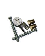 Fecho excêntrico aglomerado 16mm MD 10un