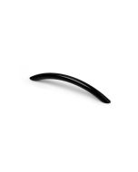 Puxador metal arco preto 128 mm 158