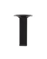 PÉS QUADRADOS 30x30MM 15CM PRETO