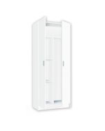Armário multiusos 2 portas 180 x 73 x 37 cm