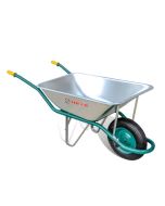 Carrinho-de-mão de metal galvanizada 90 l