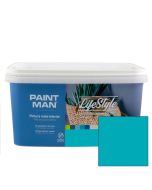 Tinta Interior Paintman Lifestyle Mediterranean Azul Turquesa 4L
