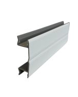 Rodapé de canto em PVC branco 400x15cm