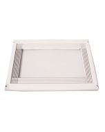 Moldura para microondas branca