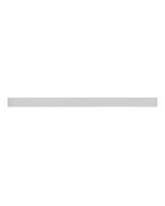 Rodapé de Cozinha Star Branco Brilhante 244 x 15 cm