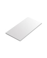 Bancada Eyra + reforço 80x46cm Branco brilhante.