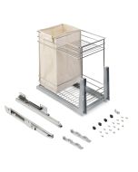 Módulo garrafeira + cesto para pão 30 cm com fecho soft