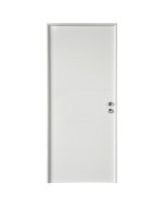 Porta de entrada metálica Stam branca 91cm esquerda