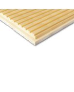 Placa de poliestireno extrudido com ranhuras 125x60x4cm Ursa
