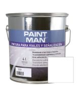 Tinta para vias e sinalização branco paintman 4 l