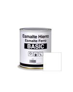Esmalte ferro liso branco brilhante basic 750 ml
