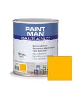 Esmalte acrílico paintman brilhante amarelo médio 750 ml