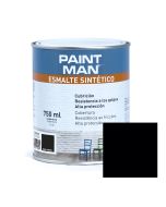 Esmalte sintético preto acetinado paintman 750 ml
