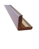 Moldura de canto prata 244 x 2,5 x 2,5 cm