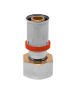União fêmea porca móvel mult. press ø20x3/4” tipo u-vermelho