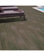 Pavimento porcelânico grande formato madeira wengué 23x120cm C3 Adobery