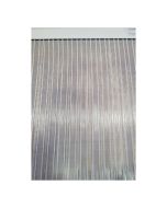 Cortina para porta branca 90x210cm Everest