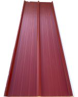 Painel sandwich 3x1m vermelho - branco