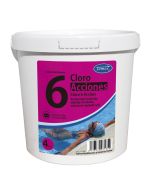 Cloro 6 ações 4 kg