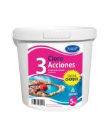 Cloro choque 3 ações granulado 5 kg