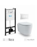 Pack roca active cisterna e botão bl br com wc lia tornado azulbath