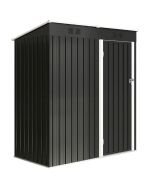 Casa de jardim 163x90x179 cm aço galvanizado color gris Outsunny