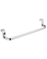 Kibath 28cm toalheiro sem furadeira em aço inoxidável cromado polido