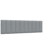 Almofadão de cabeceira 180 cm tecido cinzento-claro ptob8227