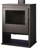 Joima - salamandra a lenha modelo teyde leñero 11,60 kw