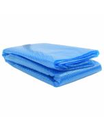 Cobertura retangular para piscina, 732 x 366 cm, pe azul