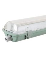Kit de luz LED conectável à prova de água ip65: 2 tubos LED t8 abs/pc de