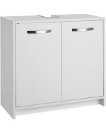 Mueble bajo lavabo com gran capacidade de carga de 20 kg, branco