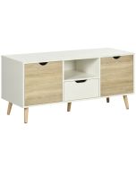 Móvel de tv 110x40x50 cm color blanco Homcom