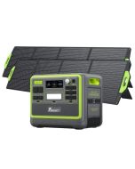 Fossibot - gerador solar portátil 2048wh 2400w com painel