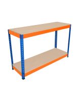 Banco de trabalho s-rax com 2 níveis 150 x 45 x 90cm