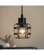 Nettlife candeeiro suspenso preto 10x10