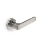Emuca jogo de puxadores para portas interioresmackay, com roseta d.50mm,