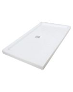 Ondee - base de duche cera 2 - 120 x 70 cm - cerâmica - branco
